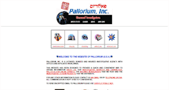 Desktop Screenshot of pallorium.com