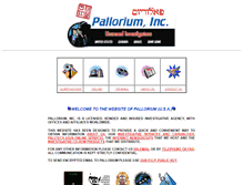 Tablet Screenshot of pallorium.com